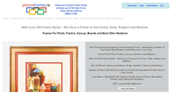 Desktop Screenshot of fineartframed.ie